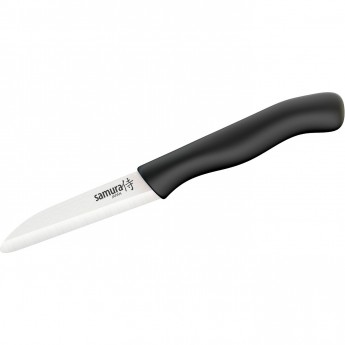 Фруножик "SAMURA" овощной 75 мм с чёрной рукоятью, циркониевая керамика SC-0011BL/K Фруножик "SAMURA" овощной 75 мм с чёрной рукоятью, циркониевая керамика SC-0011BL/K